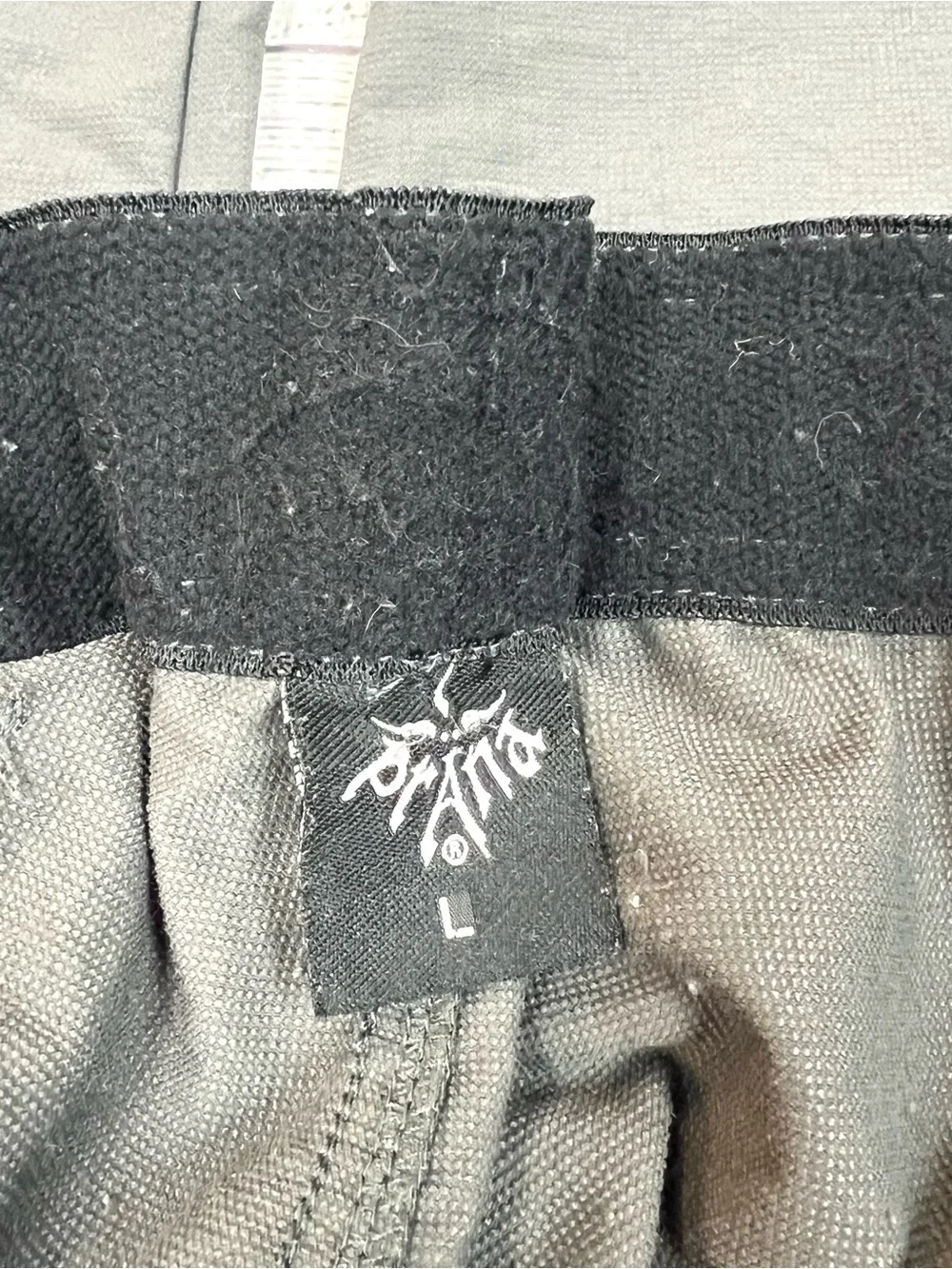 Prana Mens Gray Belted Pants Vintage Y2K Cargo Gorpcore Hiking Size L